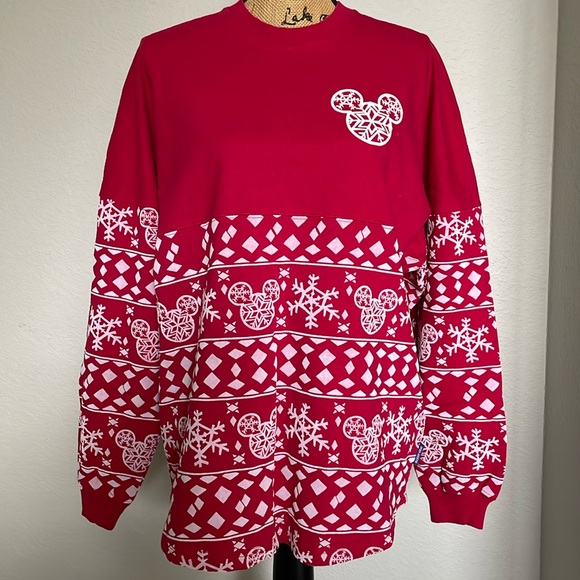 Disney Tops Disney Merry Bright Christmas Spirit Jersey Poshmark